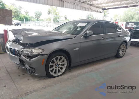 2015 BMW 535I из США, поврежденный, VIN WBA5B1C55FD917494
